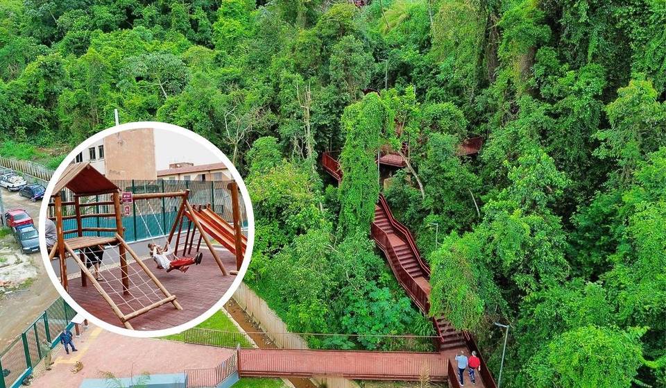 Neither Ibirapuera nor Villa-Lobos: São Paulo’s new green giant has suspended walkways, lookouts, and is a “shield” against flooding.