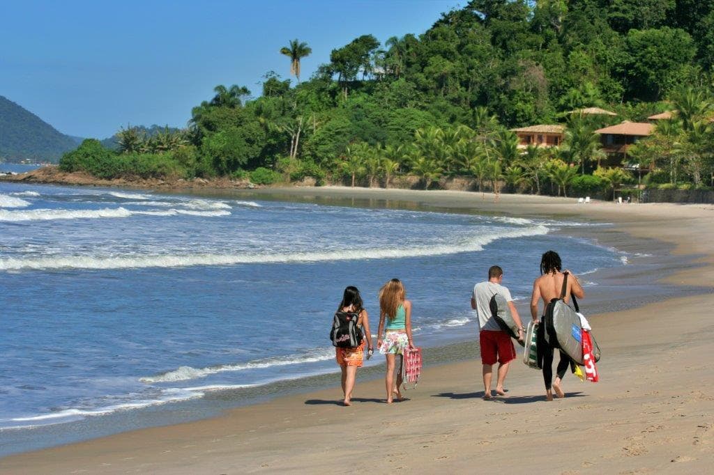 praia de são pedro guarujá litoral de são paulo
