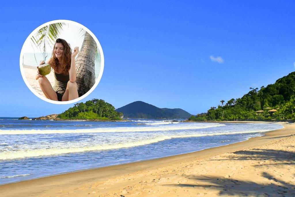 praia de são pedro guarujá litoral de são paulo