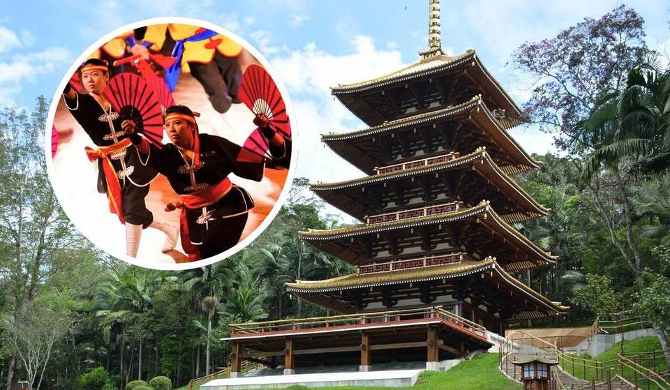 A solo una hora de São Paulo, la torre japonesa más alta de Brasil vuelve a recibir visitantes, con 32 metros de altura y acceso solo por barco.