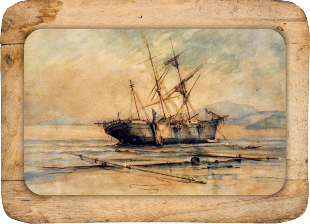 veleiro kestrel navio fantasma em santos litoral de são paulo