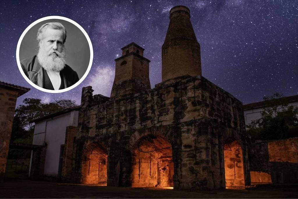 Fazenda Ipanema, no interior de São Paulo, abrigou a Real Fábrica de Ferro São João de Ipanema visitada por Dom Pedro II.