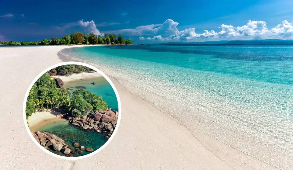 Las «Maldivas de SP» tienen solo 30 metros y se accede a ellas por una grieta en las rocas. Descubre la playa más transparente de Ubatuba.
