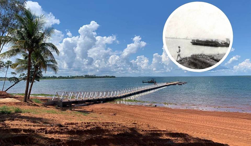 La «Atlantida Caipira»: lo que quedó de la antigua Rubinéia tras la construcción de la central hidroeléctrica.