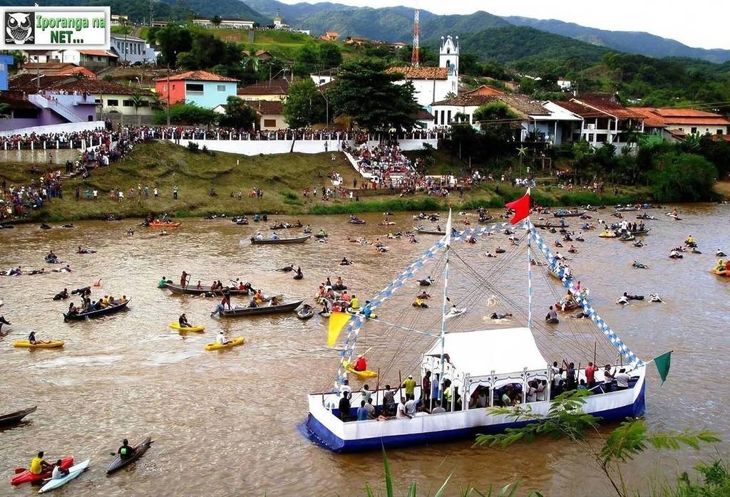 procesión nuestra señora del livramento descenso de la santa iporanga interior de sp