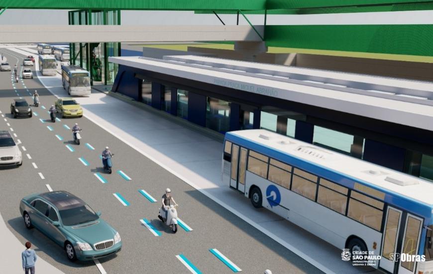 BRT Radial Leste autobuses São Paulo