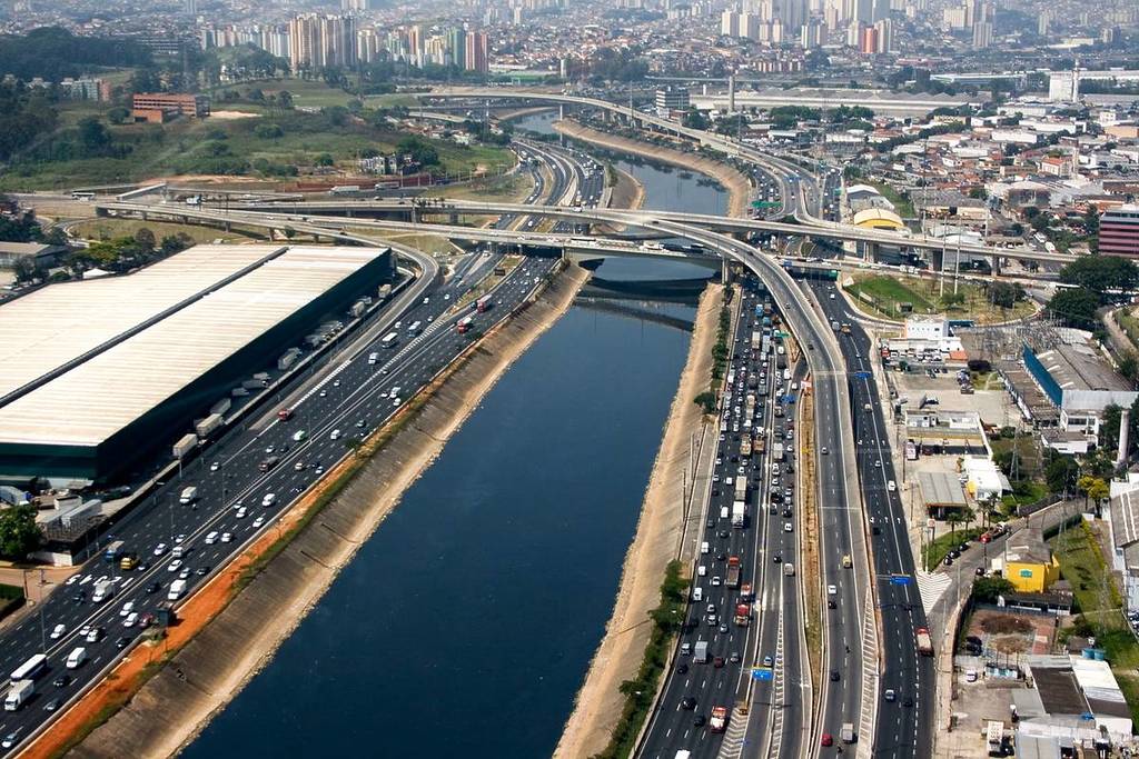 waterway transportation são paulo tietê river aquático