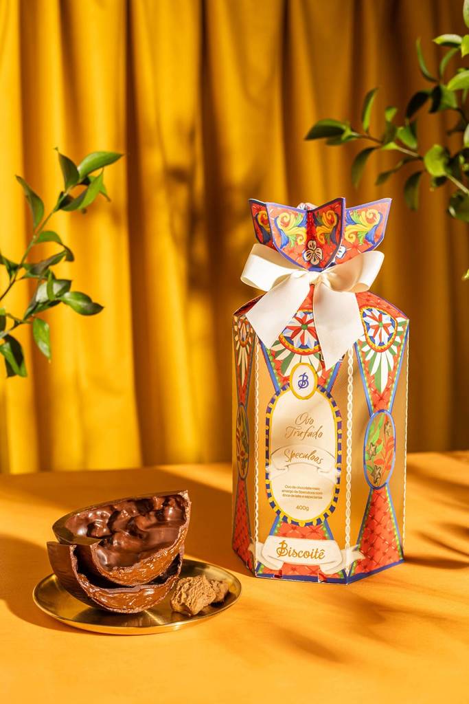 Galleta de Speculoos en forma de huevo