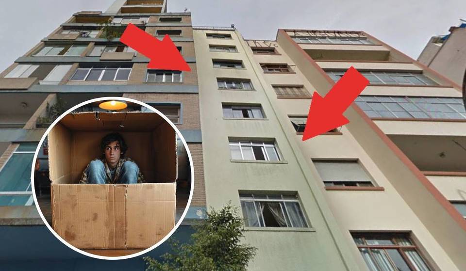 Con solo 3 metros de ancho, el edificio más estrecho de São Paulo parece «apretujado» entre gigantes en el centro