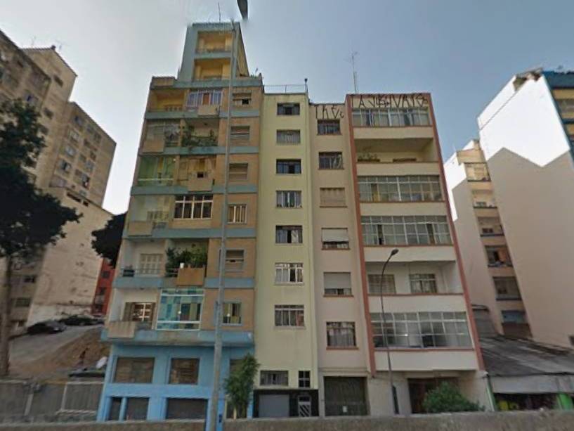 el edificio más estrecho de São Paulo edificio L'Arlesiana Av. 9 de Julho