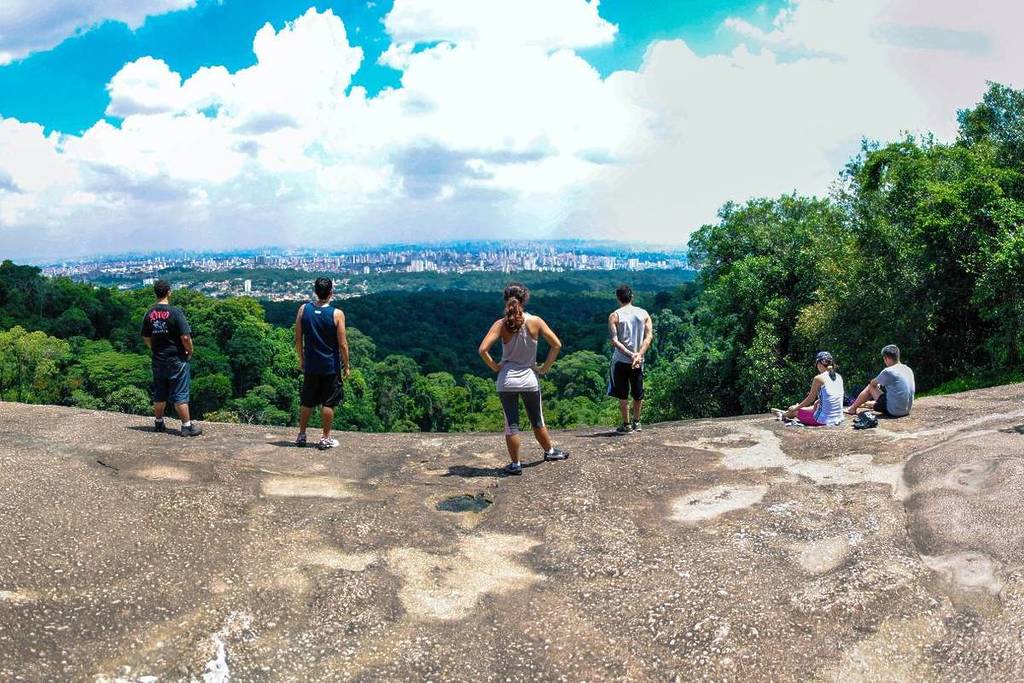 sendero de Pedra Grande, zona norte, Parque Estatal de la Serra da Cantareira, SP