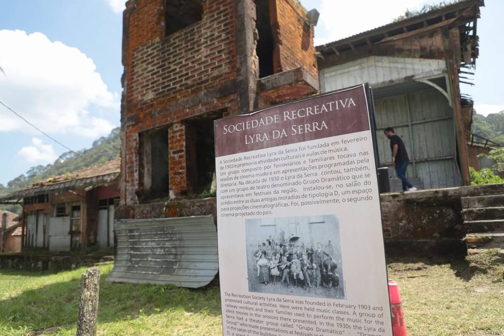 Cine Lyra, São Paulo’s oldest cinema, in Paranapiacaba