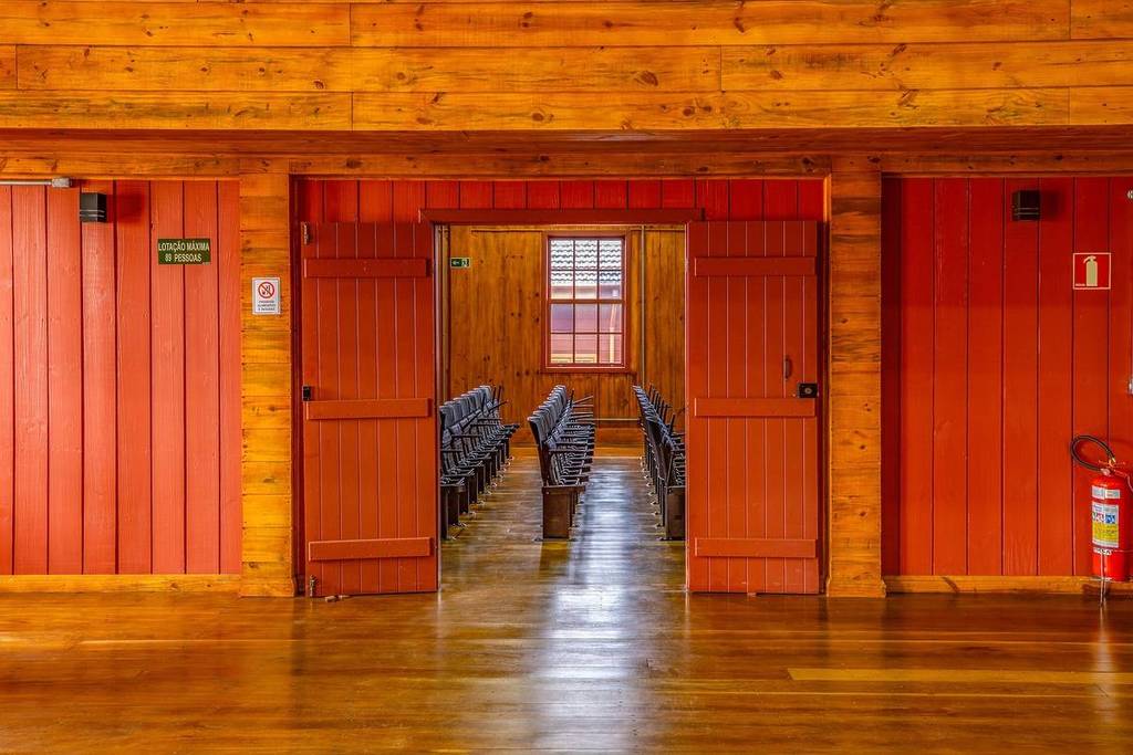 Cine Lyra, São Paulo’s oldest cinema, in Paranapiacaba