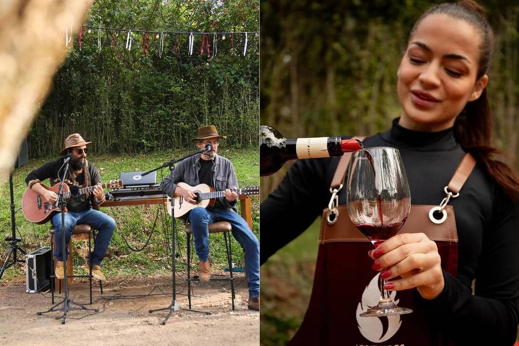 Los Fuegos de Papá: festival de vino y parrilla en São Roque, Viejo Papá
