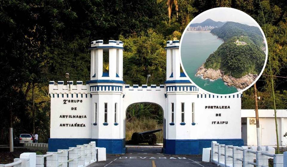 Built in 1902, the fortress that housed Pelé hides secret tunnels and historic cannons on the coast of São Paulo