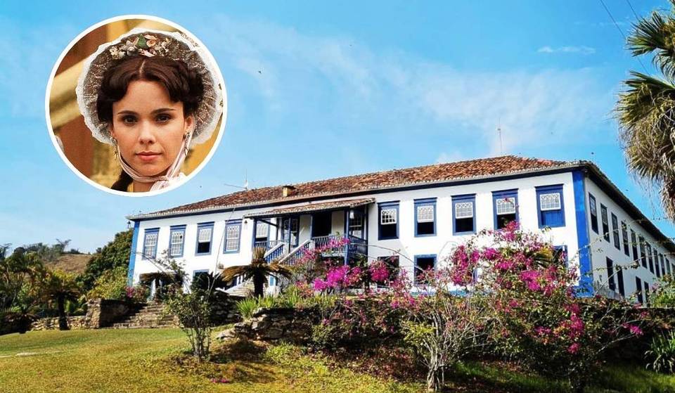 The setting for “Sinhá Moça,” a historic farm 300 km from São Paulo offers colonial-style breakfast, lodging, and a guided tour of the 1780 mansion