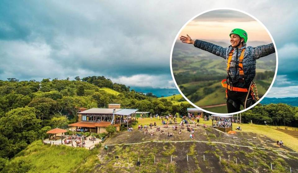 The most beautiful sunset in São Paulo is in a nature reserve 2 hours from the capital: a panoramic view of the Mantiqueira Mountains at an altitude of 1,250 meters
