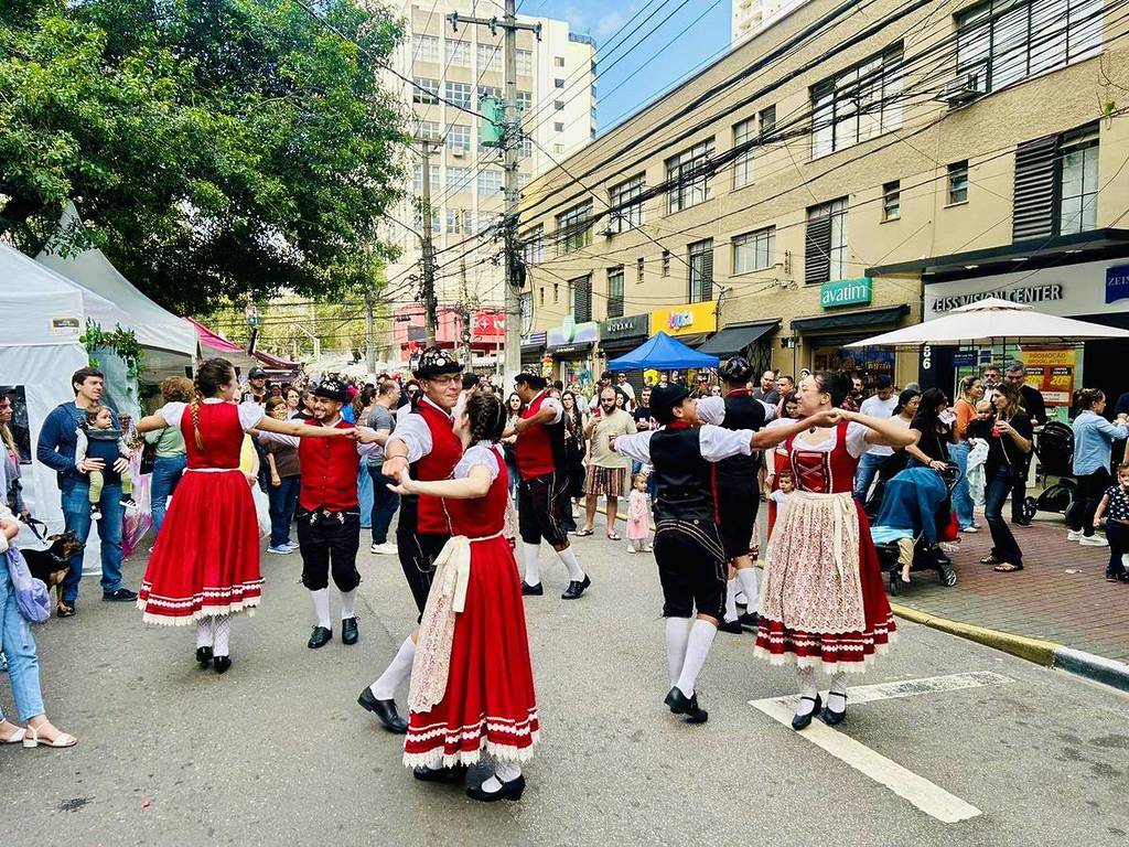 Festival MaiFest, no bairro do Brooklin