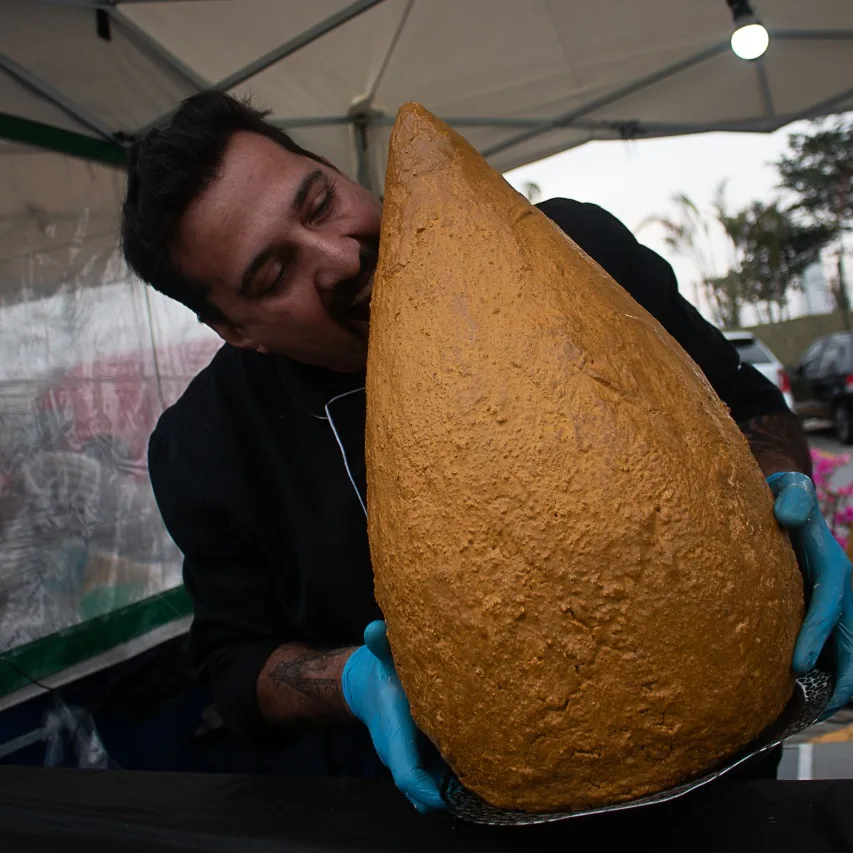 The biggest coxinha in Brazil, Big Food festival