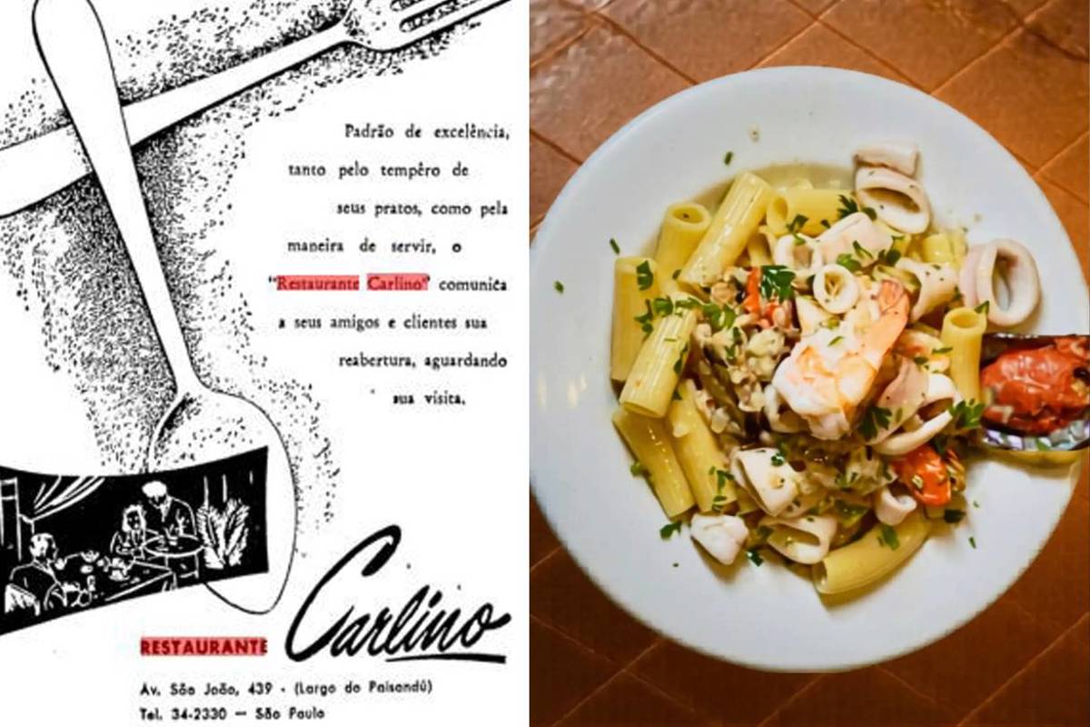 carlino ristorante restaurante mais antigo de sp centro comida italiana