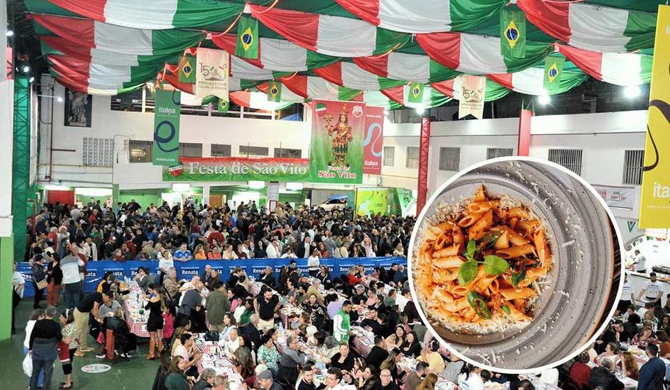 Festa de São Vito 2026 começa este mês com ingressos a partir de R$ 10, receitas originais da Itália e mais de 100 anos de tradição