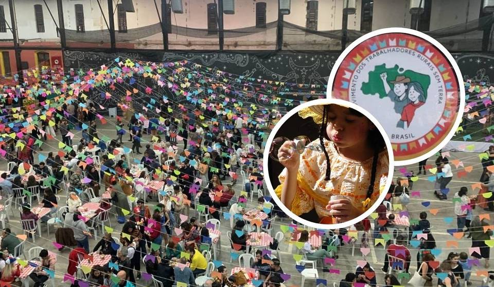 Sem agrotóxicos e com entrada livre: Arraiá do MST ocupa o centro de São Paulo com gastronomia raiz e brincadeiras tradicionais