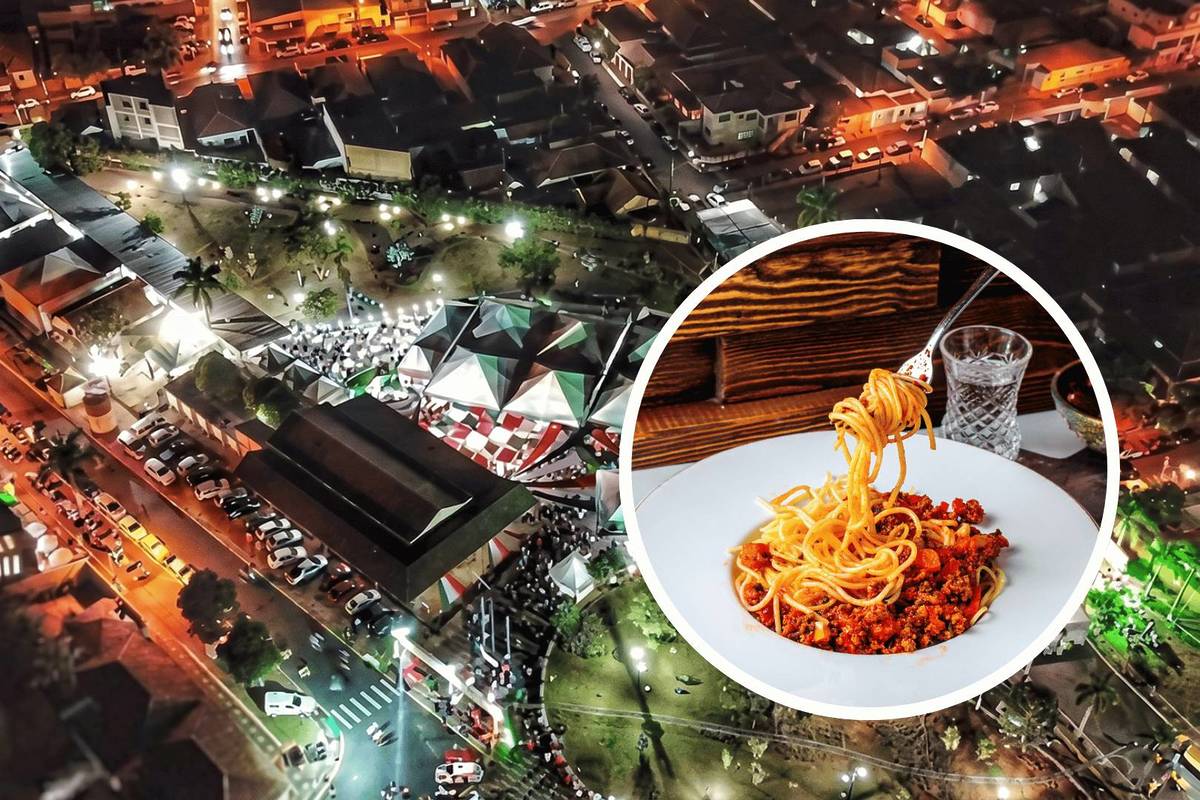fiesta italiana en las afueras de São Paulo