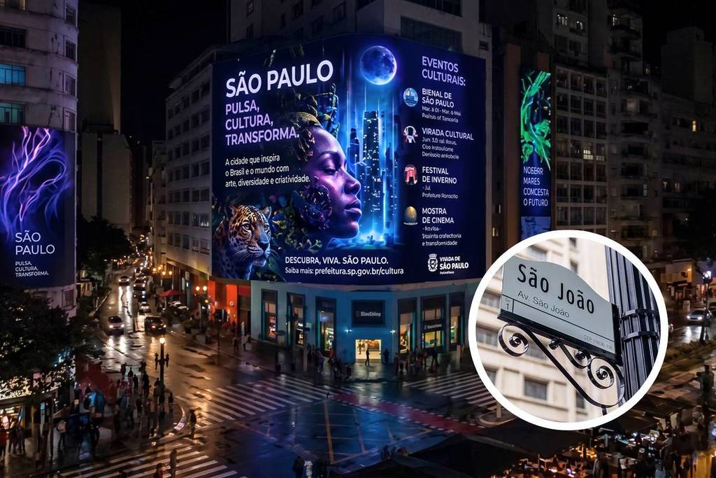 Times Square Paulistana blocked by court Clean City Law São João Boulevard São Paulo República