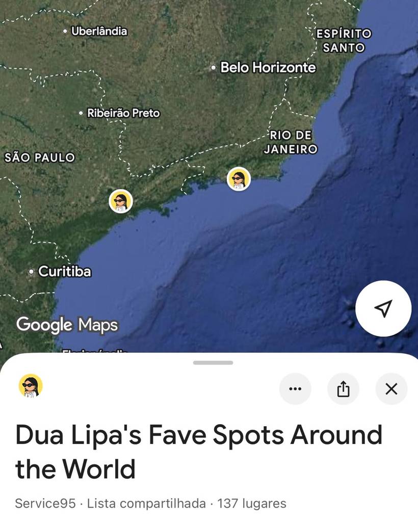 Matiz, o lugar favorito da Dua Lipa em São Paulo