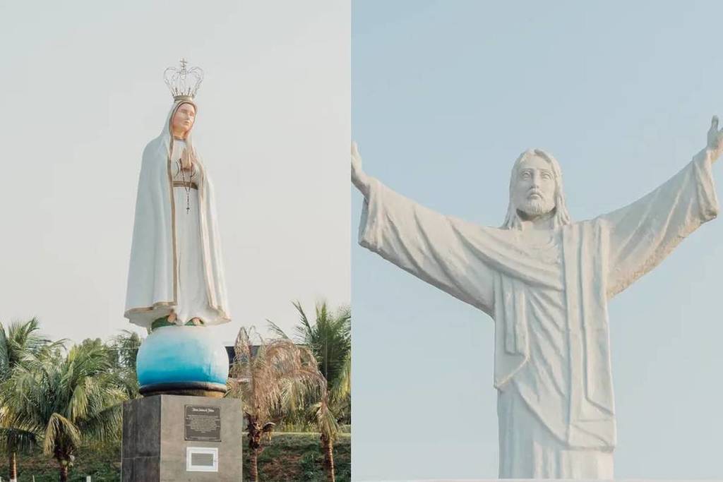 santuario camino de los devotos interior de São Paulo