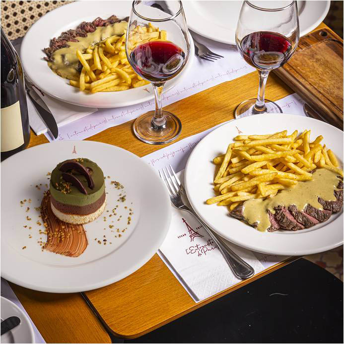 L'Entrecôte de Paris dia dos namorados