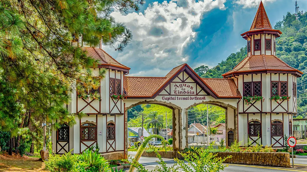 lugares para visitar en invierno en São Paulo: Águas de Lindoia, interior