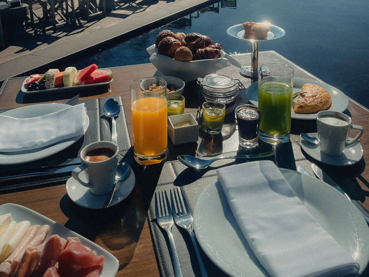 café da manhã de hotel em sp palácio tangará