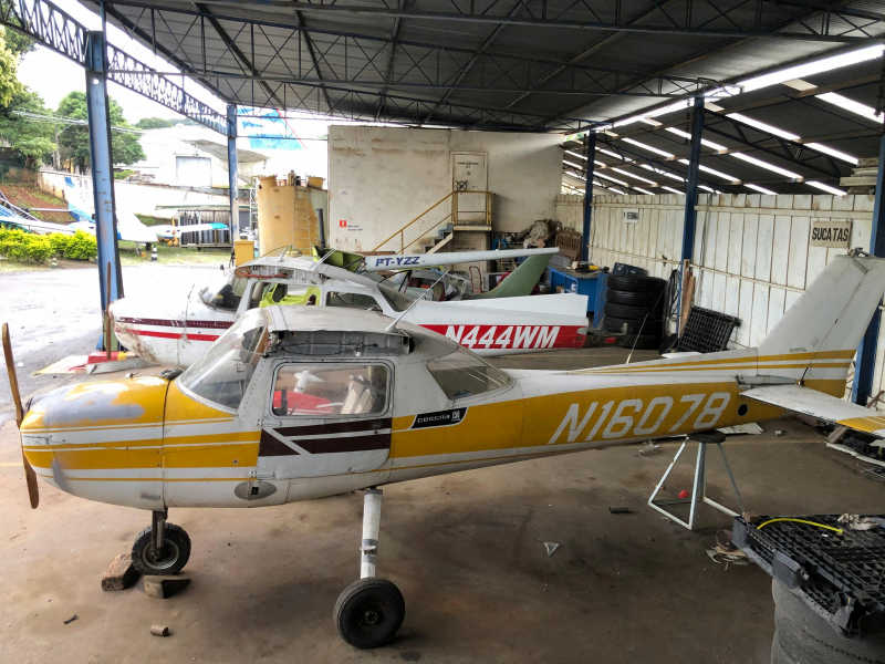 Bim Scrapyard aviation museum airplane graveyard Campinas interior São Paulo