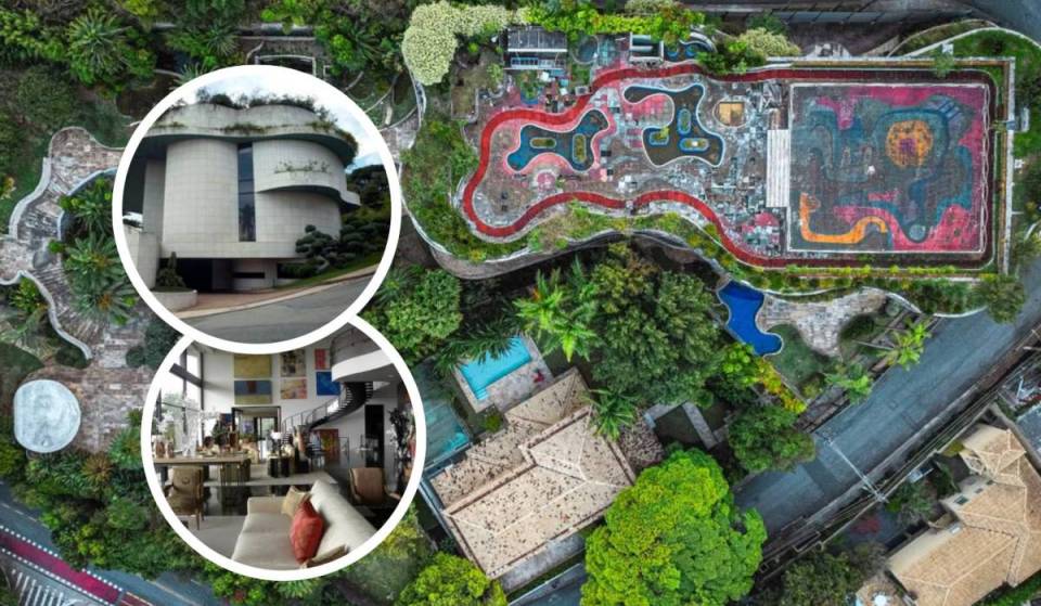 Arrematada por R$ 27,5 milhões, mansão projetada por Ruy Ohtake com 80 cômodos e parede de ouro sofre com abandono e pode ser demolida no Morumbi