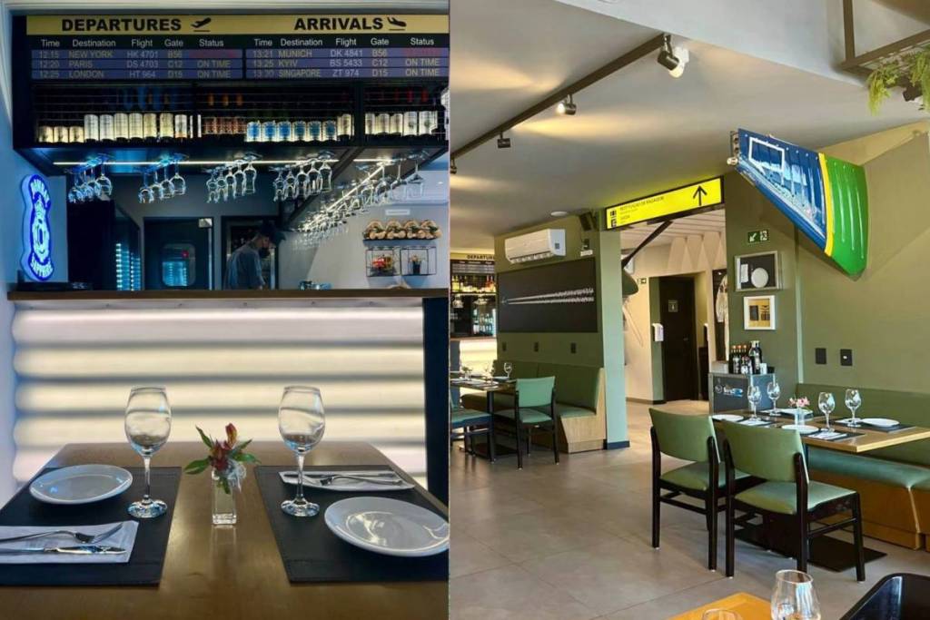 Restaurante Hangar, em Guararema e São José dos Campos
