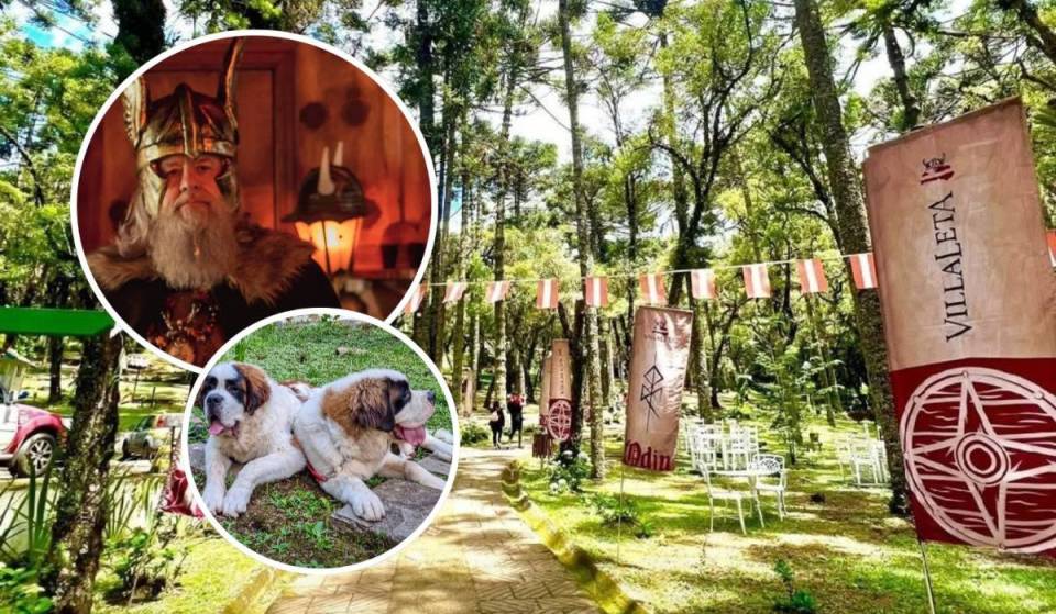 After eliminating Brazil from the World Cup, Vikings “invade” a village near São Paulo: the hidden fortress in the countryside that features Nordic cuisine, a royal wall, and admission starting at R$ 35