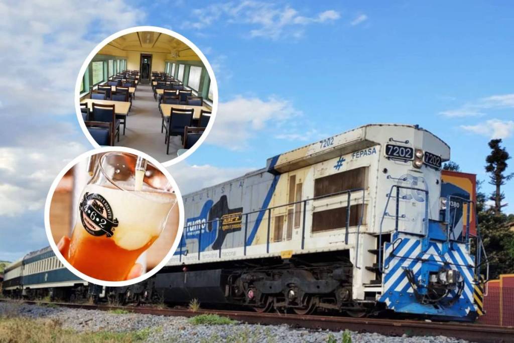 Experiencia gastronómica en el tren de Guararema