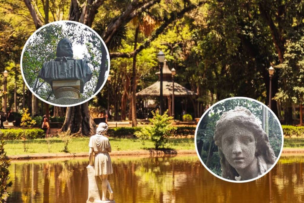 Jardim da Luz Park, Sculpture Garden, Pinacoteca de São Paulo, downtown