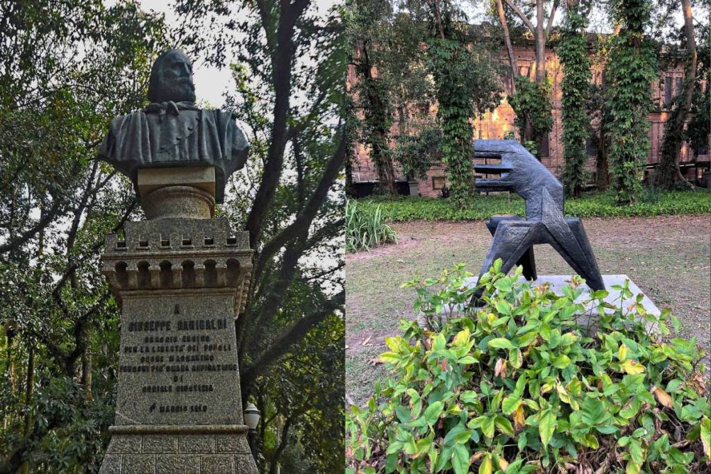 Jardim da Luz Park, Sculpture Garden, Pinacoteca de São Paulo, downtown