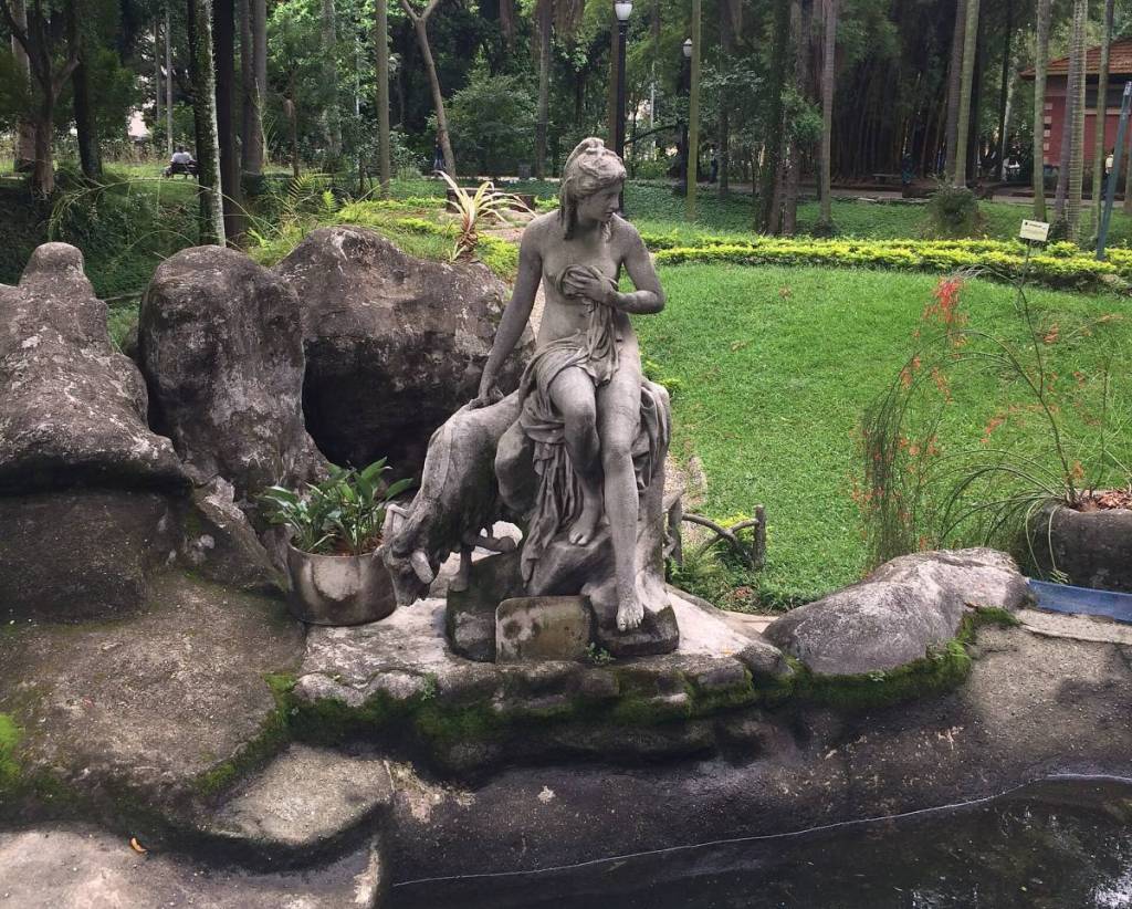 Jardim da Luz Park, Sculpture Garden, Pinacoteca de São Paulo, downtown