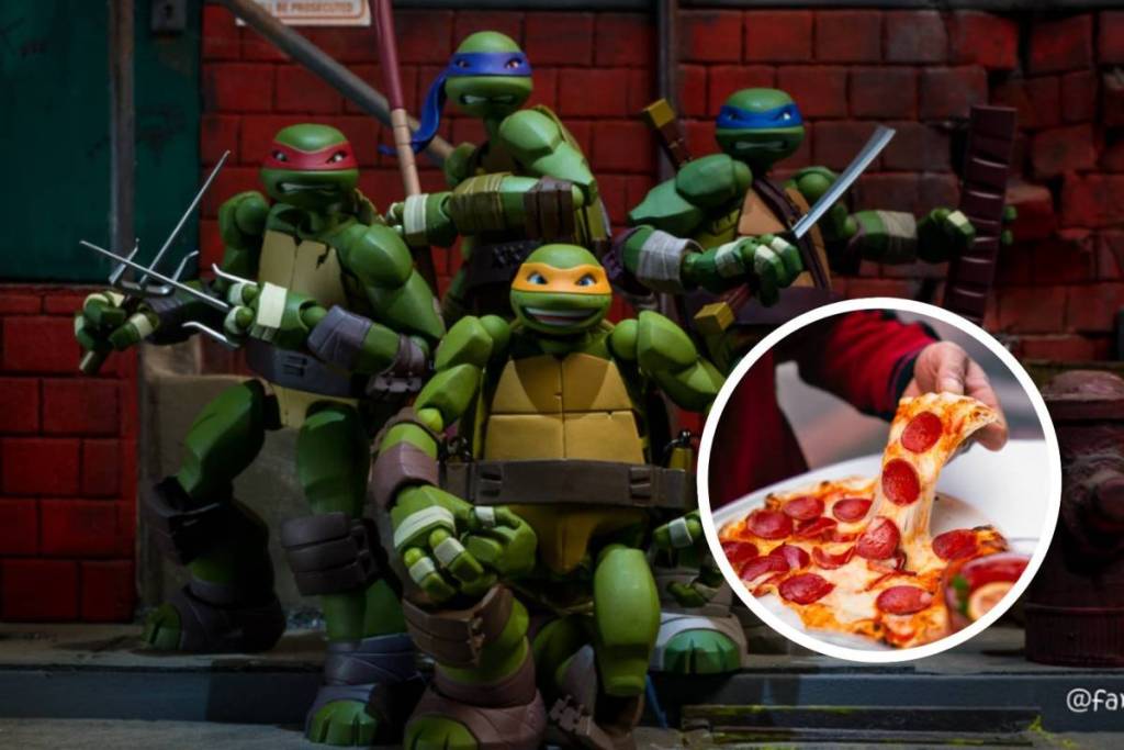 Pizzaria das Tartarugas Ninjas em São Paulo