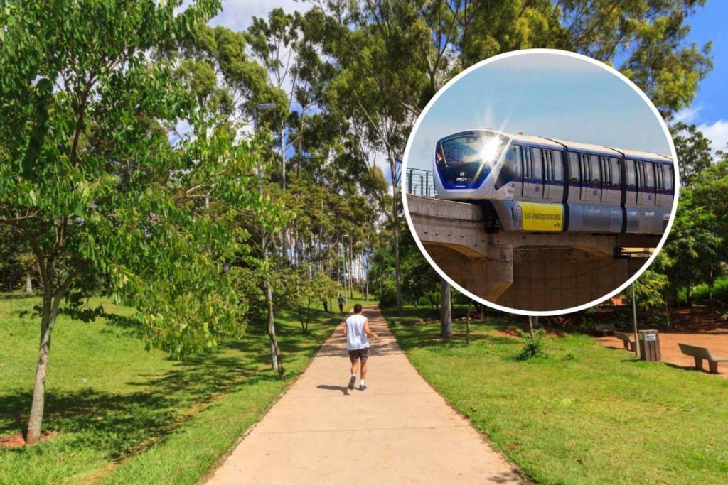 estaciones línea 15-Plata monorraíl atracciones qué hacer São Paulo