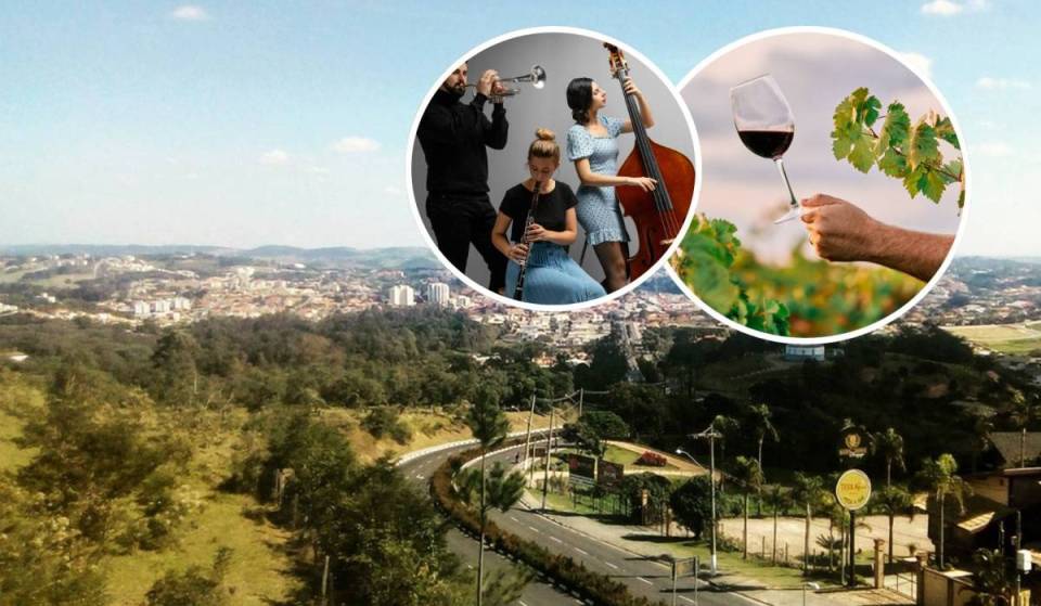 A 75 km de SP, “Capital da Uva” recebe festival de inverno com shows gratuitos, passeios por vinícolas e parques de diversões