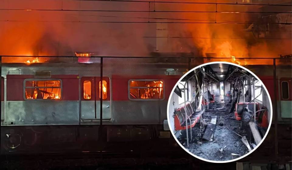 Train catches fire in São Paulo’s East Zone, affecting 900,000 passengers: CPTM resumes service on lines after fire on the 12-Safira line