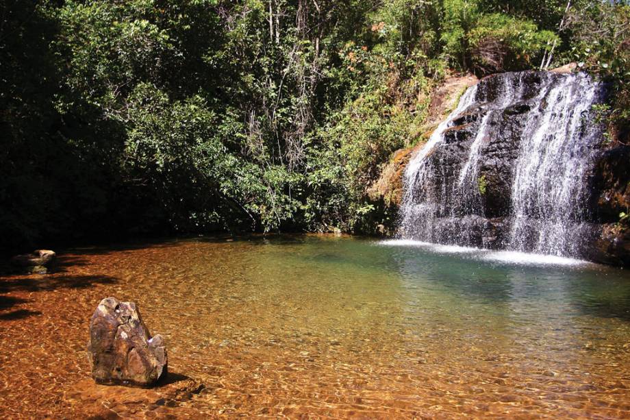 Parque Estadual de Caldas Novas cidade com águas termais interior maior estância hidromineral