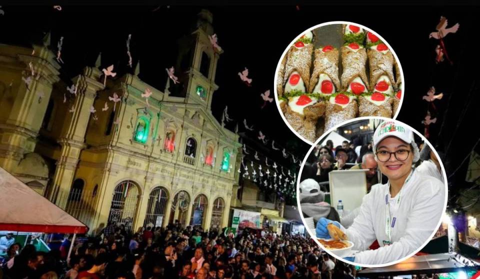 With 100 years of history, the traditional Achiropita Festival in Bixiga offers Italian classics and hourly blessings