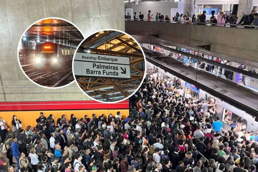 3 roja peor línea metro de São Paulo CPTM tren transporte público