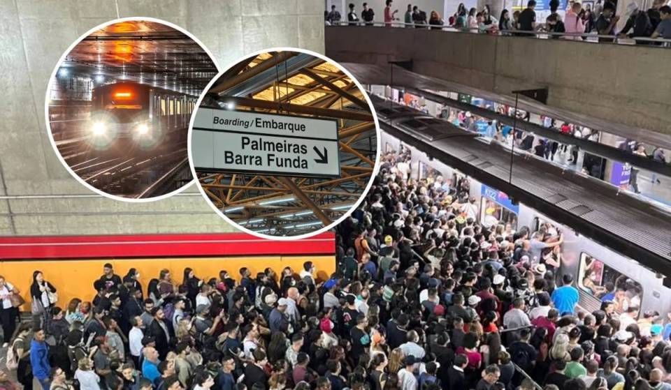 Considered the “worst line in the São Paulo Metro,” Line 3 (Red) tops the failure rankings for the first half of the year with 28 technical incidents between Barra Funda and Itaquera