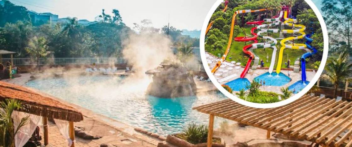 Con playas artificiales, jacuzzis y aguas termales de hasta 40 ºC, estos parques acuáticos climatizados de São Paulo te garantizan excursiones a partir de 39 km de la capital